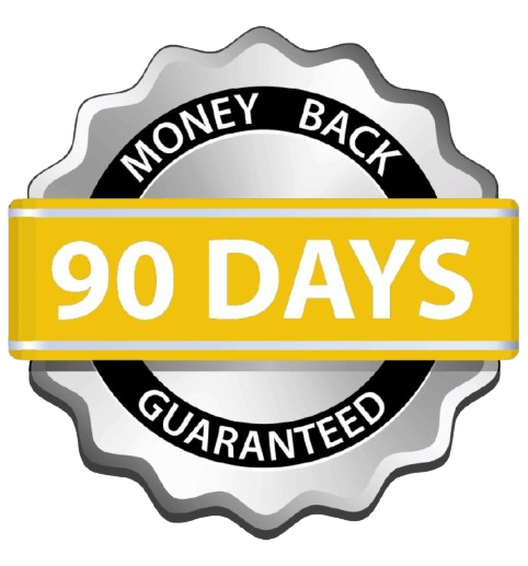 90-day money-back guarantee